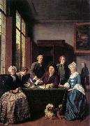 HOREMANS, Jan Jozef II The Marriage Contract painting